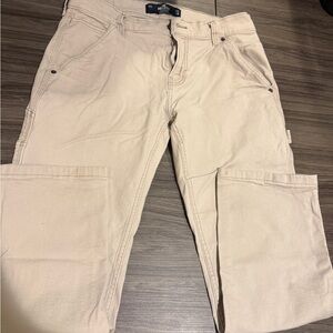 Hollister Men's Chinos in Cream